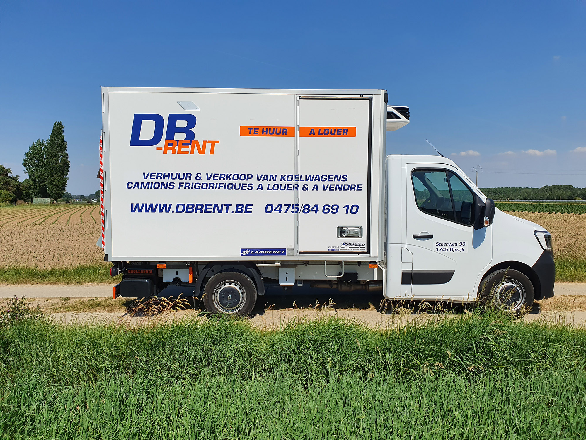 Renault Master koelwagen met laadklep